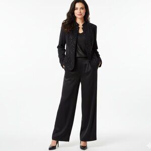 Nwt $198 DUÉ PER DUÉ  Beaded Evening Jacket Sz 22W